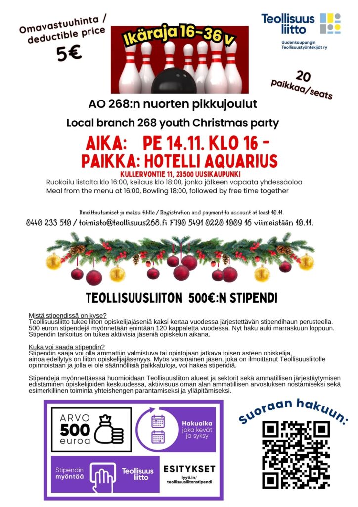 AO 268:n nuorten pikkujoulut